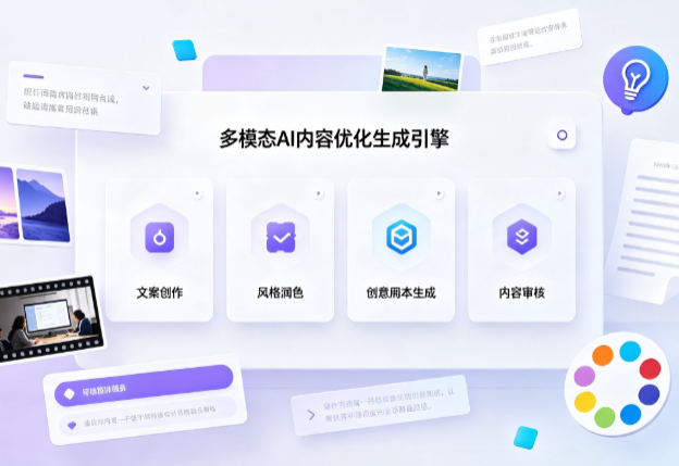 同仁县AI智能内容优化创新 多模态生成技术丰富数字内容创作生态