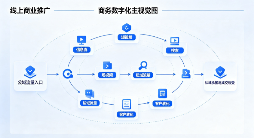 同仁县线上商业推广怎么做？全域流量闭环搭建与低成本转化实战指南